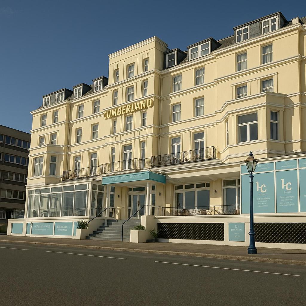 The Cumberland Hotel Истбурн Экстерьер фото